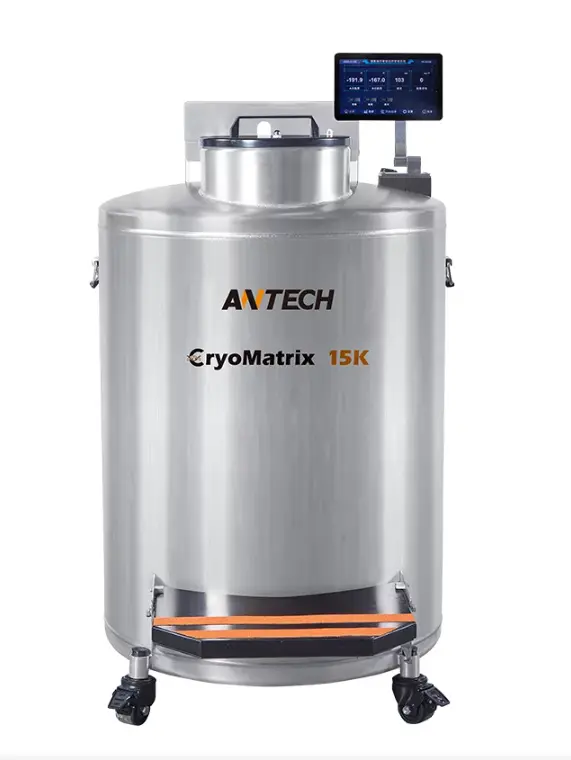  narrow-neck cryogenic freezer, CryoMatrix 19K