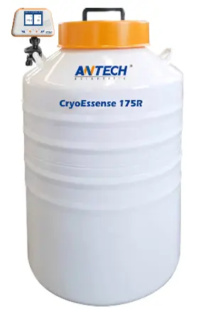 CryoEssence 47C, Dewar with  monitoring
