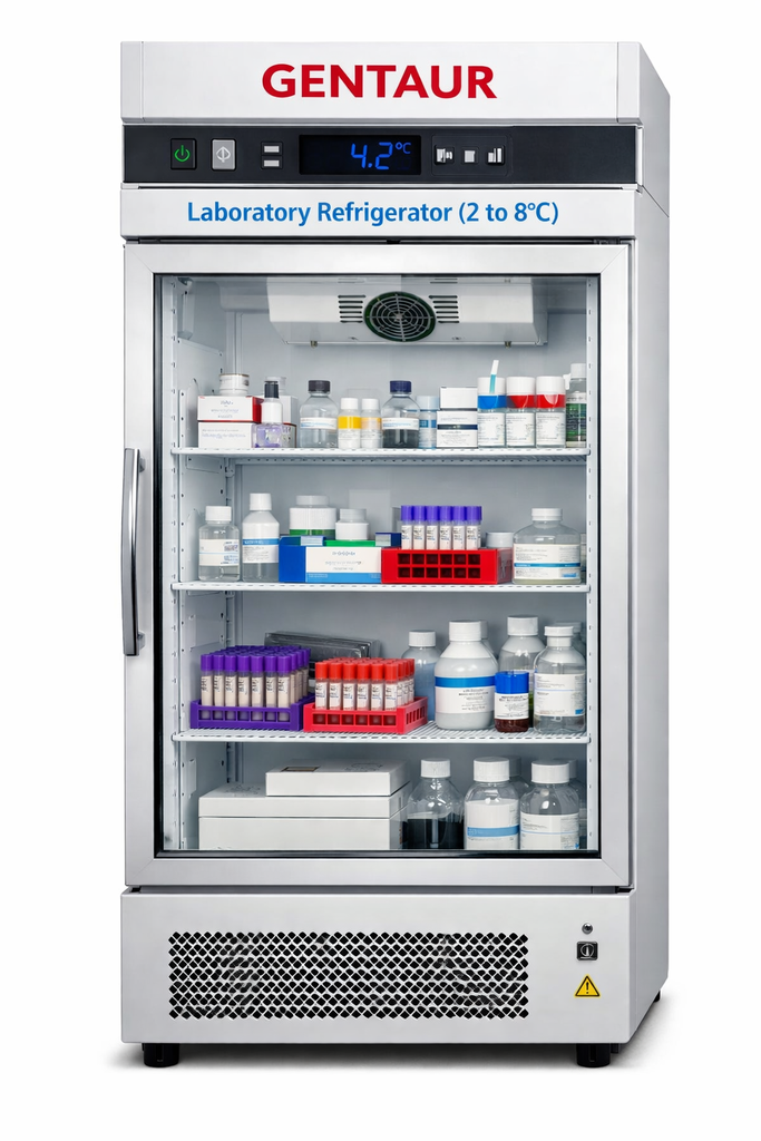 PLC Controller Based Laboratory Refrigerator (PLC Controlled Laboratory Refrigerator. With capacity of 200 litres)