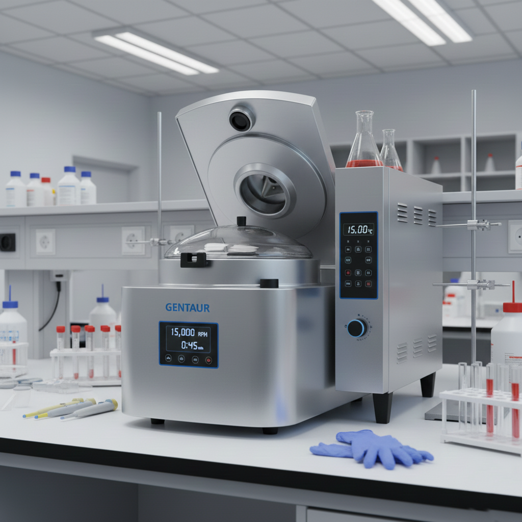 Blood Bank Refrigerated Centrifuge (Micro controller based Blood bank Refrigerated Centrifuge with microprocessor control  suitable for 8x450 ml blood bag carrier)