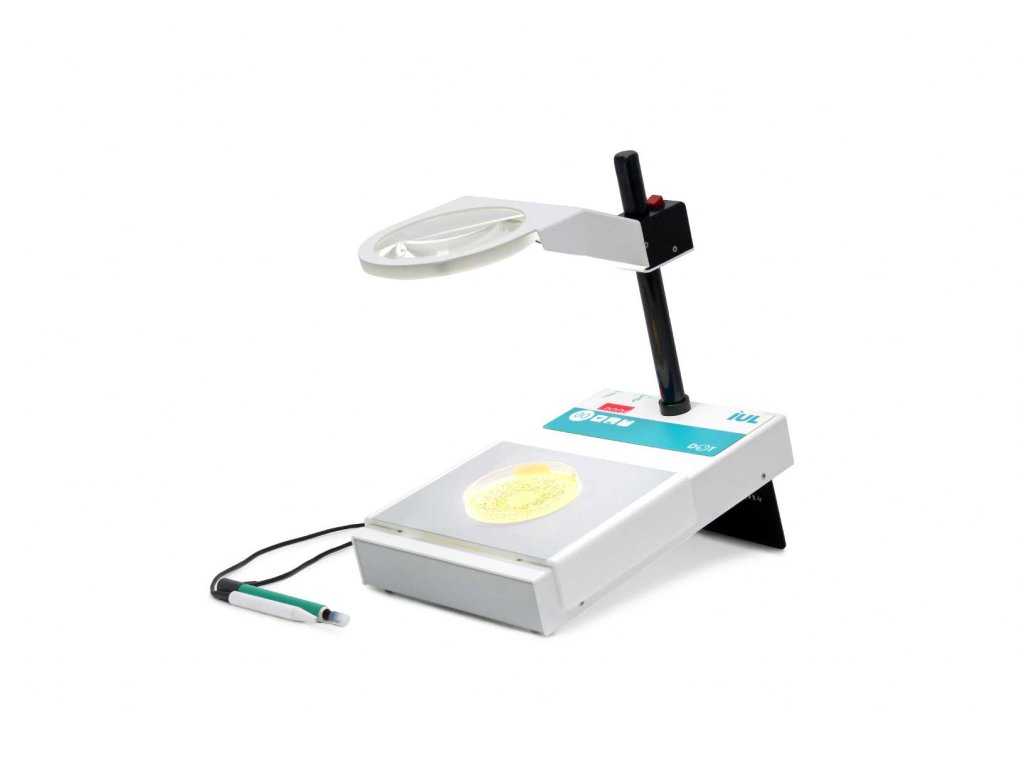 DOT - Colony Counter with 120 mm magnifying glass with light