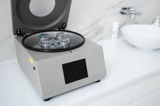 [GEN-BS-MFUG-8G] Mini Benchtop Mini Centrifuge with Two Rotors - Green Lid